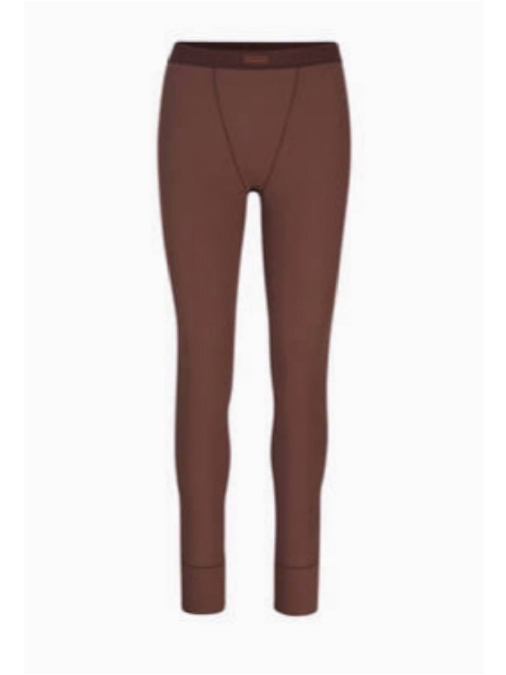 Skims ribbed leggings- garnet